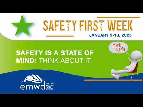 EMWD Safety First Week 