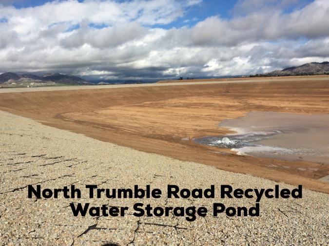 North Trumble Road Recycled Water Pond.