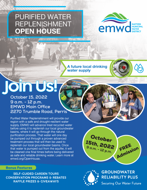 PWR Open House Event Invitation Flyer