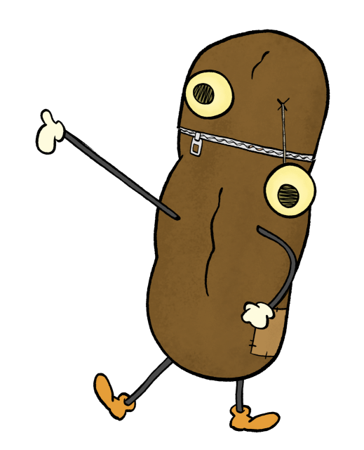 Cartoon character "poo"